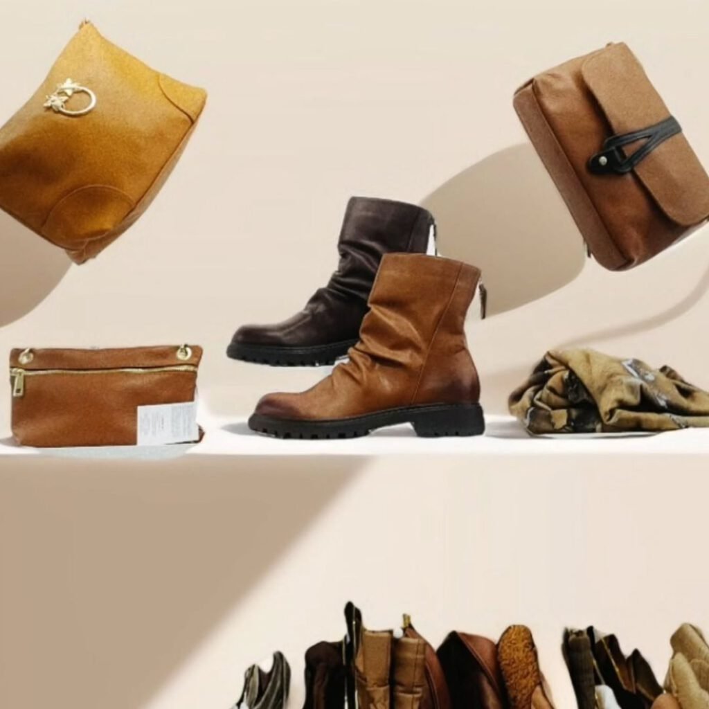 Muestra de la ropa y calzado que tenemos en nuestras tiendas La Pera